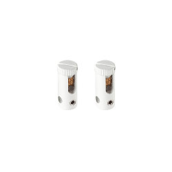 TILSLUTNING, til TENSEO 12 Volt wiresystem, 2 stk., hvid