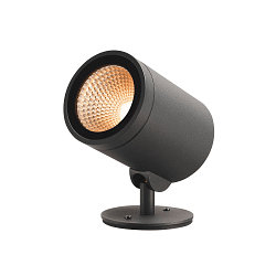 HELIA, Udend�rs Standerlampe, LED, 3000K, rund, antracit, 15W, konvertible til en Spydlampe