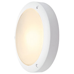 Udend�rslampe BULAN V�g-/Loftlampe, rund, E14, max. 60W, satineret Glas, antracit