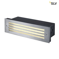 LED Wall recessed luminaire BRICK MESH LED, stainless steel 316, 4W LED 36 items, warmwhite, IP54