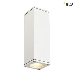 Wall luminaire THEO WALL OUT, 2xGU10, square, white
