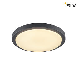 AINOS, Outdoor Ceiling luminaire, LED, 3000K, round, anthracite