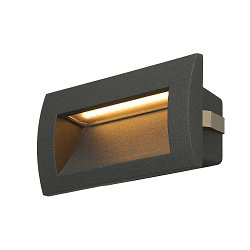 LED V�glampe DOWNUNDER OUT LED M, 0,96W, 3000K, IP55, antracit