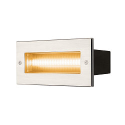 BRICK, Udend�rs V�gindbygningslampe, LED, 3000K, rustfrit st�l, 230V, IP67, 10W