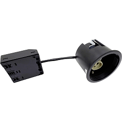 Indbygningslampe QUICK INSTALL G2 GU10 IP44, sort 