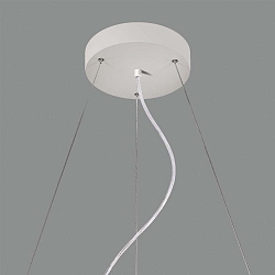 Penduloph�ng LISBOA 80 - ON-OFF / TRIAC - 250CM 3-fold, hvid mat