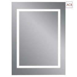 Spejl med belysning MUL 16/300-110 IP44, opal, hvid 