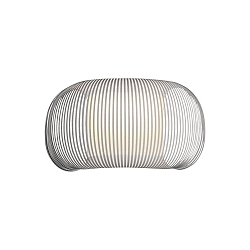 V�glampe MIRTA 3055/40 up / down E27 IP20, opal, hvid d�mpbar
