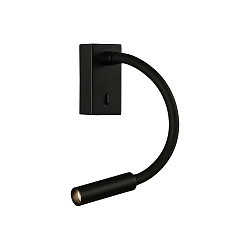 reading lamp CIO 16/3239 with switch, adjustable IP20, black