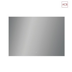 Spejl med belysning AMANZI 16/3596-113 med afbryder IP44, opal, hvid dmpbar