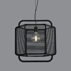 Pendel CORDA 50 E27 IP20, sort 