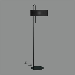 Standerlampe CLIP 8178 med sk�rm E27 IP20, sort 