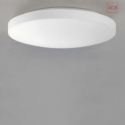 Wall and ceiling luminaire MOON 969/50, IP44,  50cm, 3x E27 max. 20W, IP44, opal