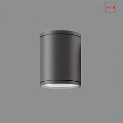 Loftlampe NORI 2044/10 E27 IP54, antracit dmpbar