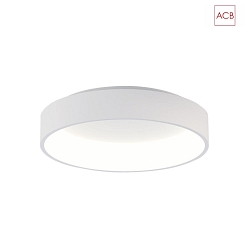 LED ceiling luminaire DILGA 3450/60, indirect, UGR<19,  60cm, 48W 3000K 3730lm, white, On-Off
