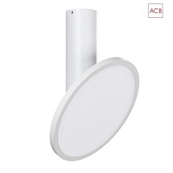 LED wall and ceiling luminaire MORGAN 3846/19, 18W 3000K 1600lm 120, adjustable, white matt