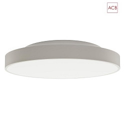 LED ceiling luminaire LISBOA 3851/80,  80cm, direct-indirect, 80+12W 4000K 732+915lm, white, On-Off