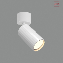 Indbygnings loftlampe MODRIAN 1-flamme GU10 IP20, hvid 