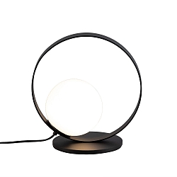 table lamp HALO 3815/1 IP20, opal, black
