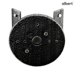 Corner bracket round Type No. 1005 for Albert Outdoor Wall luminaires, anthracite matt