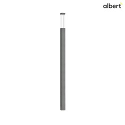 outdoor floor lamp TYPE NO 0868 asymmetrical IP54, anthracite, transparent dimmable