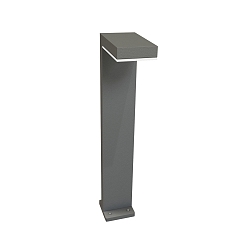 LED Bollard light Type No. 2087, IP65 IK10, 90cm, 16W 3000K 1600lm, aluminum / plastic opal, stainless steel / anthracite