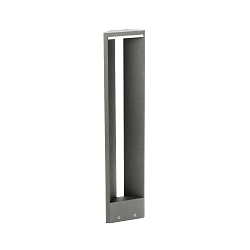LED Pullertlampe Type nr. 2279, IP54, trekantsform, 10W 3000K 900lm, St�bt alu / Akrylglas opal, d�mpbar, antracit