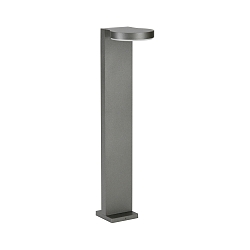 LED Pullertlampe Type nr. 2290, IP44, h�jde 90cm, 16W 3000K 1600lm, St�bt aluminium / Akrylglas opal, antracit