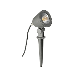 Spytlampe TYPE NO 2398 G9 IP54, sort, gennemsigtig d�mpbar