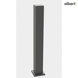 Outdoor Energy column empty Type No. 4409, IP54, max. 7 optional inserts, excl. lighting, excl. switching function