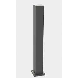 Udend�rs Energikolonne tom Type nr. 4409, IP54, maks. 7 valgfri indsatser, uden belysning, uden Skiftefunktion, antracit
