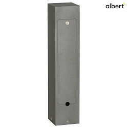 socket column TYPE NO 4413 3-fold, with lock, anthracite