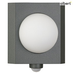 outdoor wall luminaire TYPE NO 6127 with sensor, with motion detector E27 IP44, anthracite dimmable