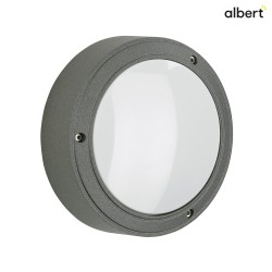 Udendrs wall luminaire TYPE NO 6337 IP65, antracit, opal dmpbar