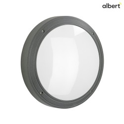 Udendrs wall luminaire TYPE NO 6338 IP65, antracit, opal dmpbar