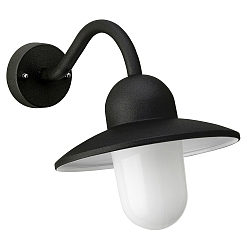 Udendørs wall luminaire TYPE NO 0649 E27 IP44, sort dæmpbar