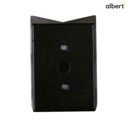 Corner bracket Type No. 1002 for Albert Outdoor Wall luminaires, black matt