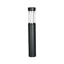LED Pullertlampe Type nr. 2267, asymmetrisk 180°, IP54, højde 100cm, 18.5W 3000K 2000lm, DALI dæmpbar, sort matt