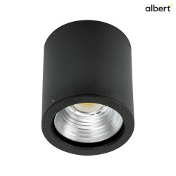 LED Udendrs Loftlampe Type nr. 2380, 12W 1200lm, sort matt