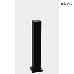 Outdoor Energy column empty Type No. 4407, IP54, max. 5 optional inserts, excl. lighting, excl. switching function, black