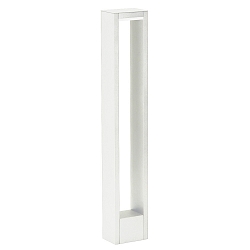 LED Pullertlampe Type nr. 2242, IP54, flad lysdistributør, højde 90cm, 10W 3000K 480lm, Støbt aluminium / opal, dæmpbar