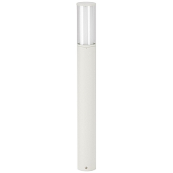 Pullertlampe Type nr. 2269, IP44, højde 90cm, E27 maks. 20W (LED),  rustfrit stål / Akrylglas / inde opal, hvid matt