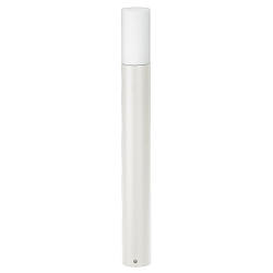 LED Pullertlampe Type nr. 2277, IP44, højde 90cm, 10W 3000K 900lm, Støbt aluminium / Opalglas, dæmpbar, hvid matt