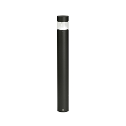 LED Bollard light Type No. 2295, 360� indirect symmetrical, 9W 3000K 1000lm, aluminum / plastic clear + opal, white
