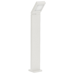 LED Pullertlampe Type nr. 2296, IP44, 90cm, 14W 3000K 1400lm, svingbar 90° trinløs, Støbt alu / Opalglas, hvid matt