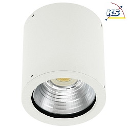 LED Outdoor Ceiling spot Type No. 2380, 12W 1200lm, white matt