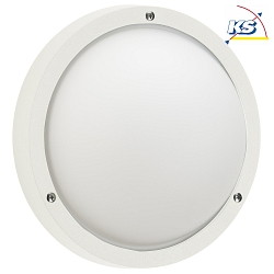 Outdoor Wall and Ceiling luminaire Type No. 6028, IP44,  25cm, E27 QA55 max. 57W, white
