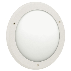 Udend�rs wall luminaire TYPE NO 6419 IP44, opal, hvid d�mpbar