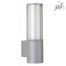 Outdoor Wall luminaire Type No. 0311, IP44, E27 max. 20W(LED), stainless steel, acrylic glass, opal glass inside, silver matt