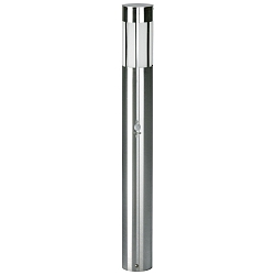 Pullertlampe Type nr. 2246 med bev�gelsesdetektor (Type 2011), IP44, 90cm, E27 QA55 maks. 57W, rustfrit st�l, opalglas